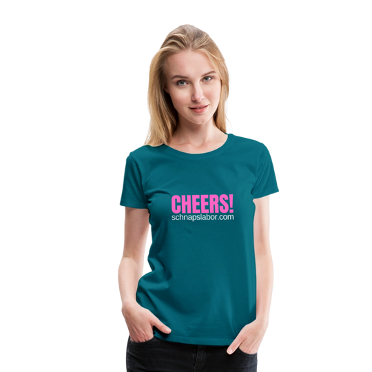 Cheers - Frauen Premium T-Shirt - Divablau