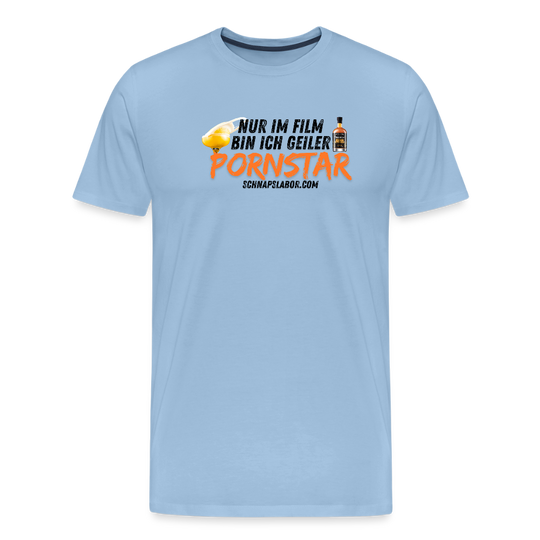 Männer Premium T-Shirt - Sky