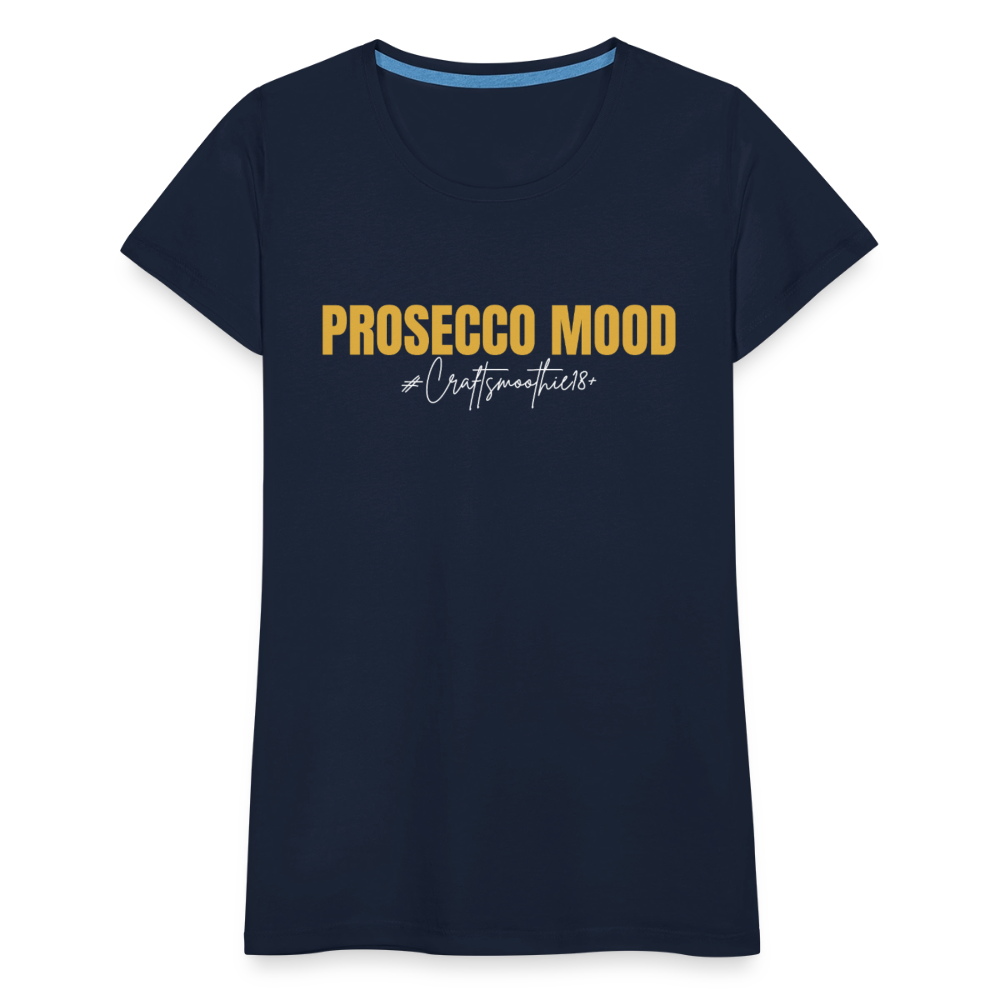 Prosecco Mood - Frauen Premium T-Shirt - Navy