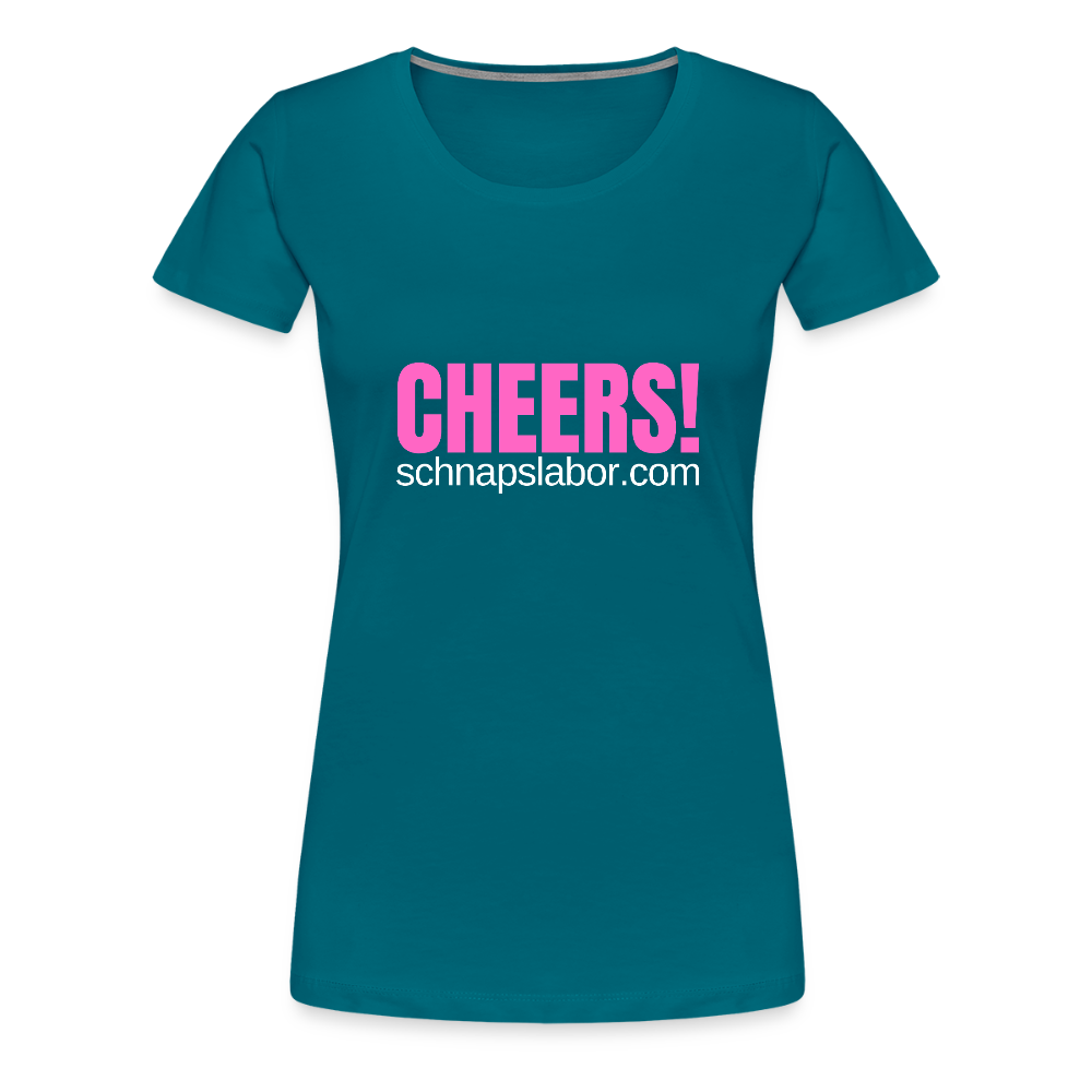 Cheers - Frauen Premium T-Shirt - Divablau