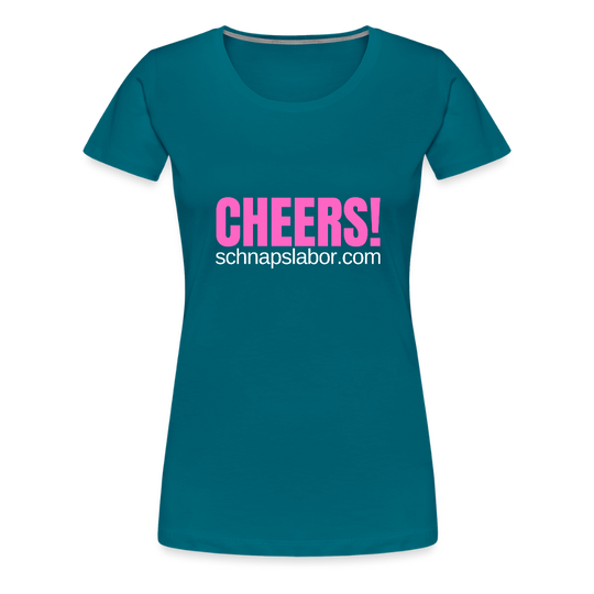 Cheers - Frauen Premium T-Shirt - Divablau
