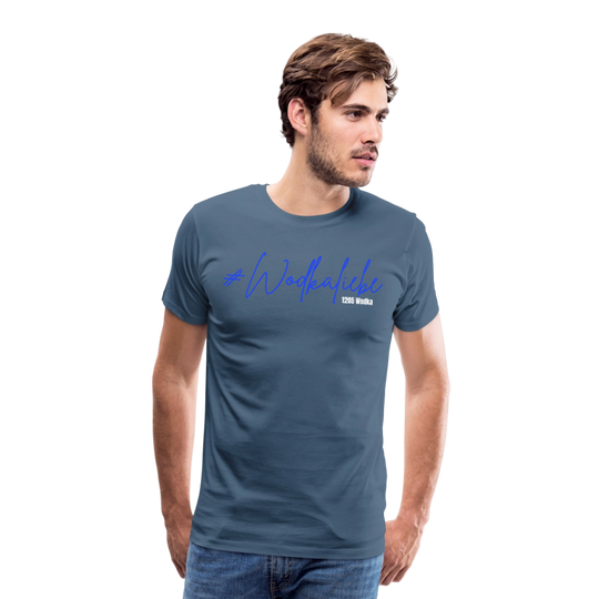 #Wodkaliebe 1205 - Männer Premium T-Shirt - Blaugrau
