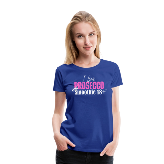 I love Prosecco - Frauen Premium T-Shirt - Königsblau