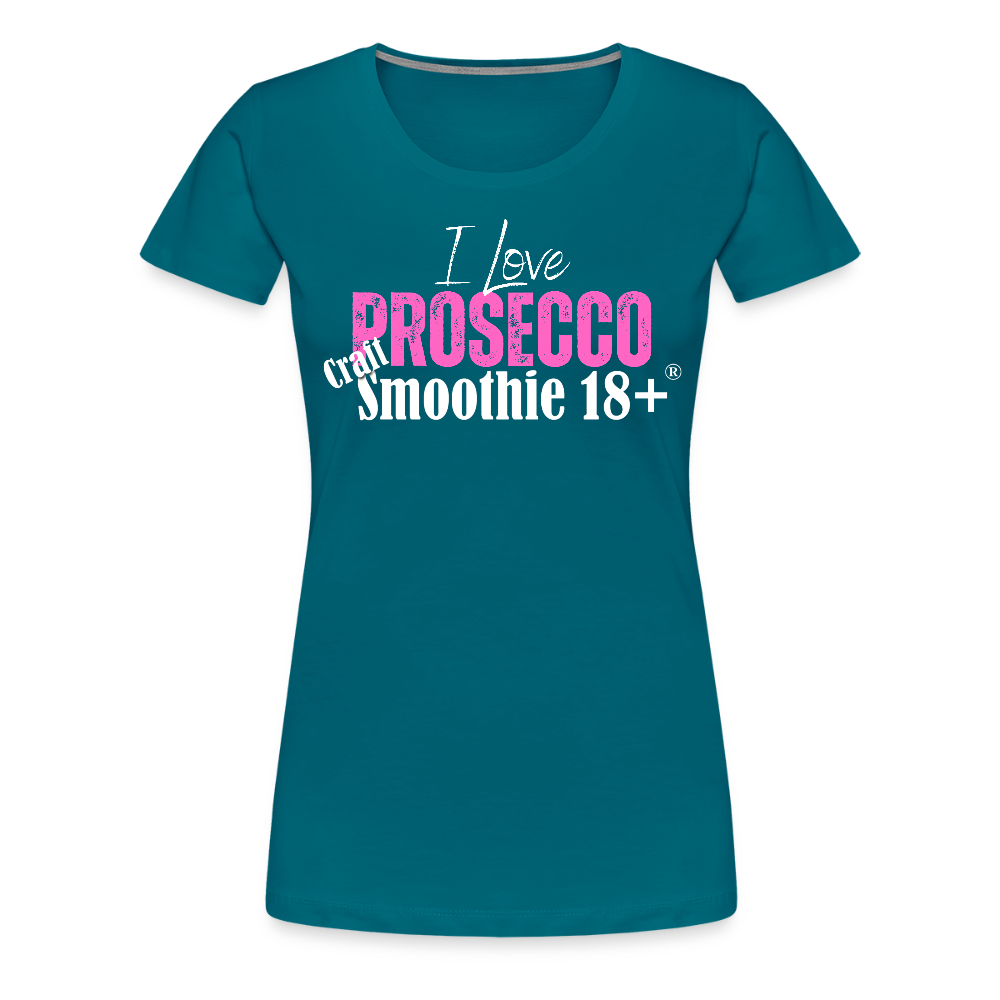 I love Prosecco - Frauen Premium T-Shirt - Divablau