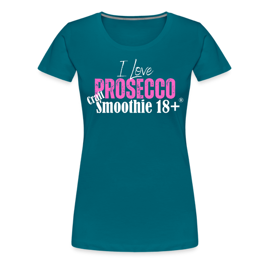 I love Prosecco - Frauen Premium T-Shirt - Divablau