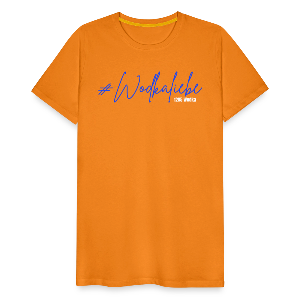 #Wodkaliebe 1205 - Männer Premium T-Shirt - Orange