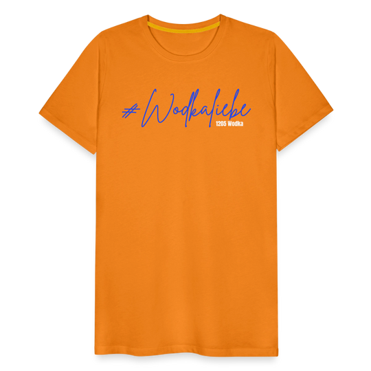 #Wodkaliebe 1205 - Männer Premium T-Shirt - Orange
