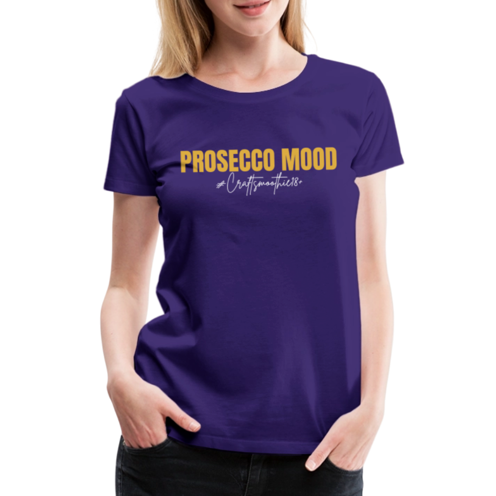 Prosecco Mood - Frauen Premium T-Shirt - Lila