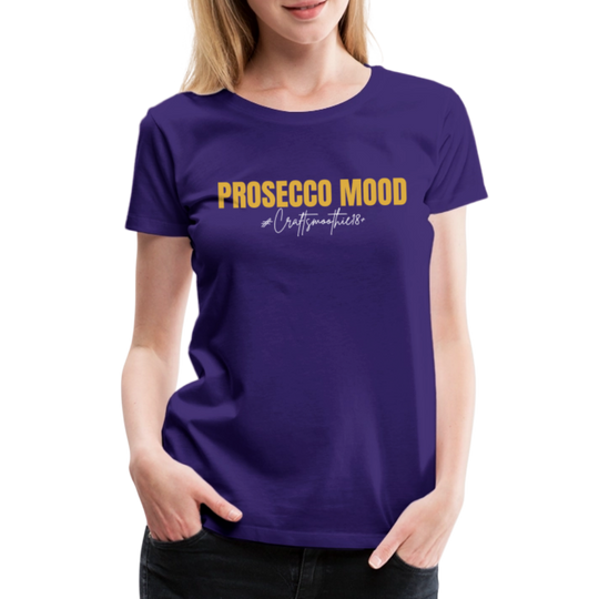 Prosecco Mood - Frauen Premium T-Shirt - Lila