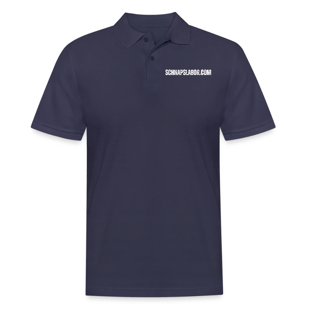 Schnapslabor - Männer Poloshirt - Navy