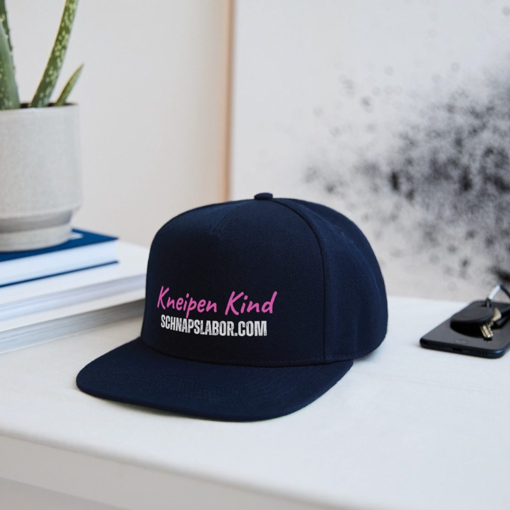 Kneipen Kind - Snapback Cap - Navy/Navy