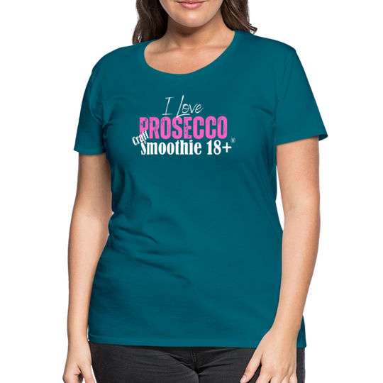 I love Prosecco - Frauen Premium T-Shirt - Divablau