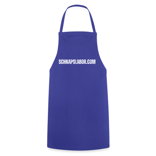 Schnapslabor - Kochschürze - Royalblau