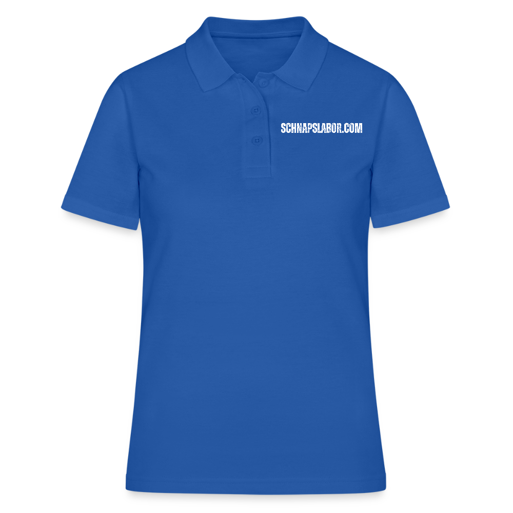 Schnapslabor - Frauen Poloshirt - Royalblau