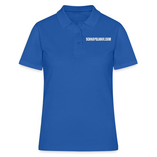 Schnapslabor - Frauen Poloshirt - Royalblau