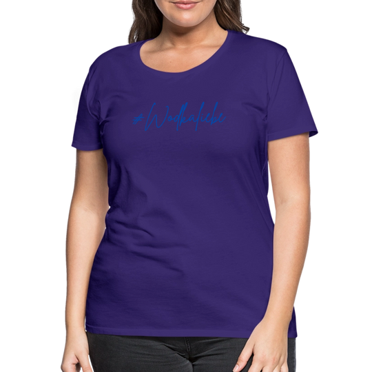 #Wodkaliebe - Frauen Premium T-Shirt - Lila