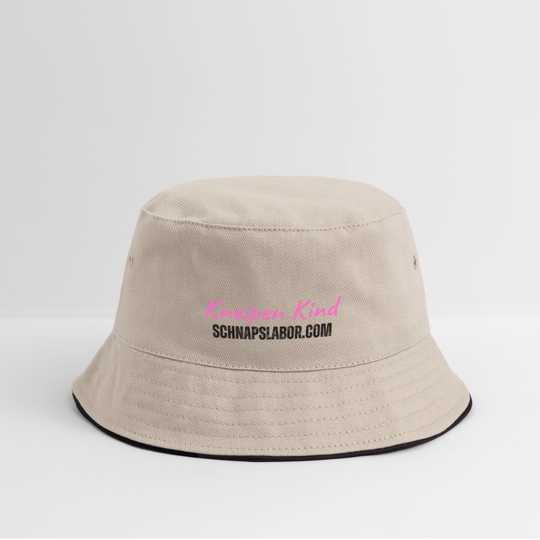 Kneipen Kind - Fischerhut - Khaki/Schwarz