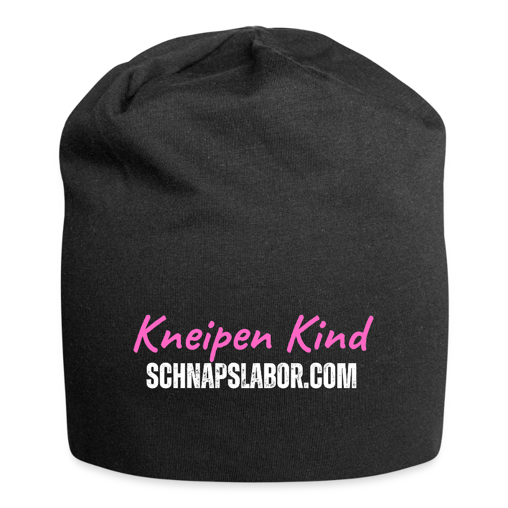 Kneipen Kind - Jersey-Beanie - Schwarz