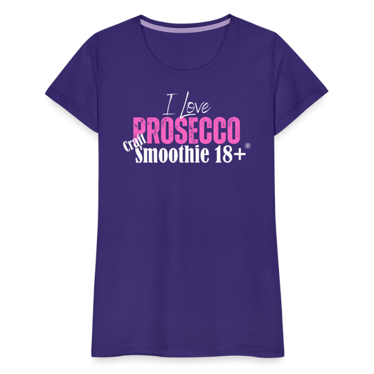 I love Prosecco - Frauen Premium T-Shirt - Lila