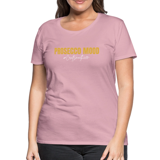 Prosecco Mood - Frauen Premium T-Shirt - Hellrosa