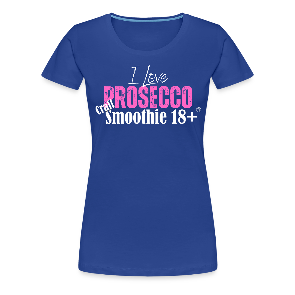 I love Prosecco - Frauen Premium T-Shirt - Königsblau