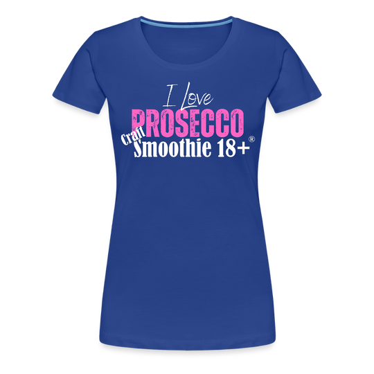 I love Prosecco - Frauen Premium T-Shirt - Königsblau
