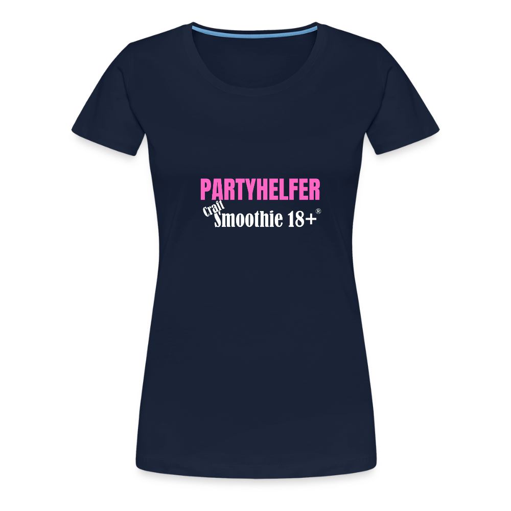 Partyhelfer - Frauen Premium T-Shirt - Navy