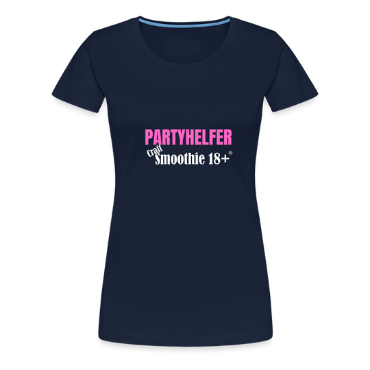 Partyhelfer - Frauen Premium T-Shirt - Navy