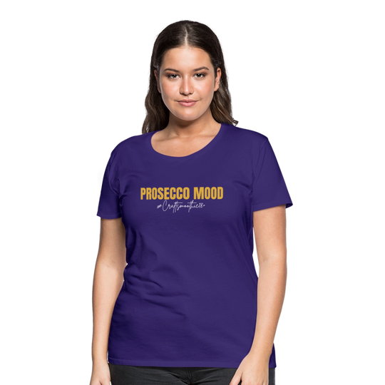 Prosecco Mood - Frauen Premium T-Shirt - Lila