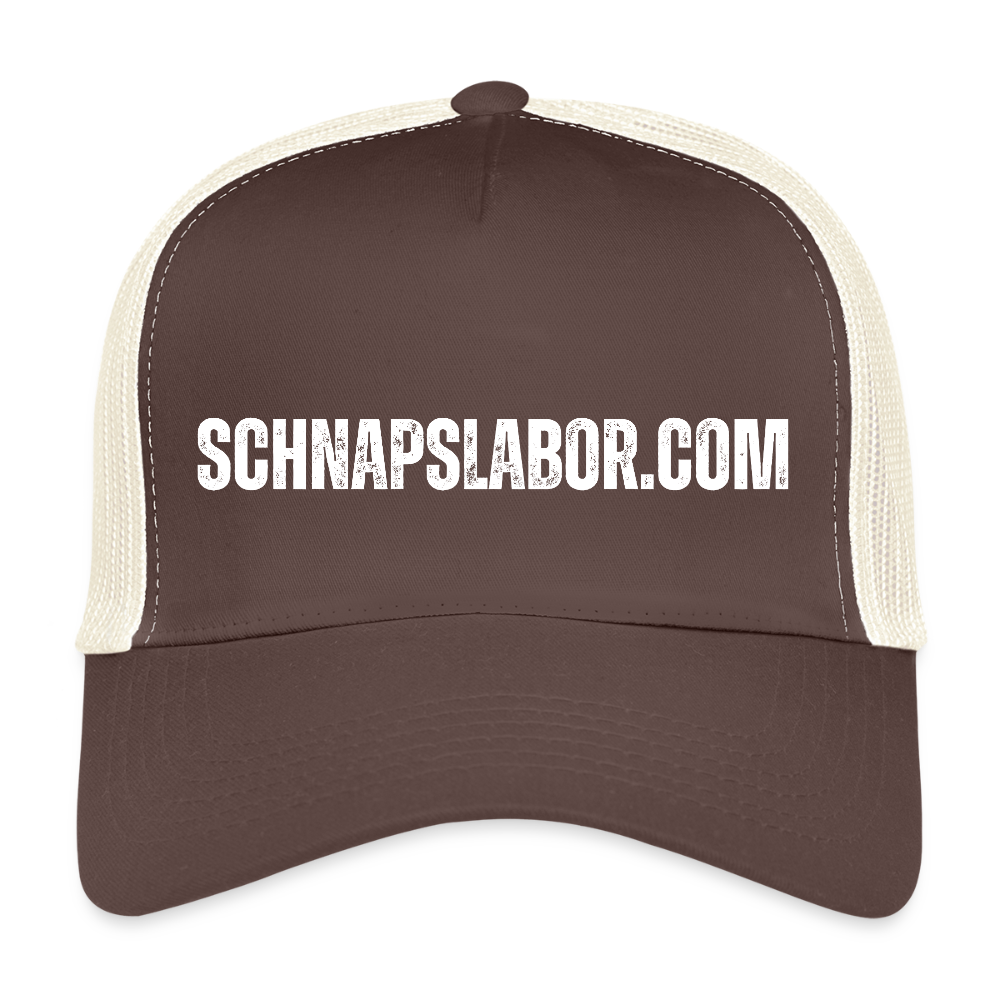 Schnapslabor - Trucker Cap - Braun/Beige
