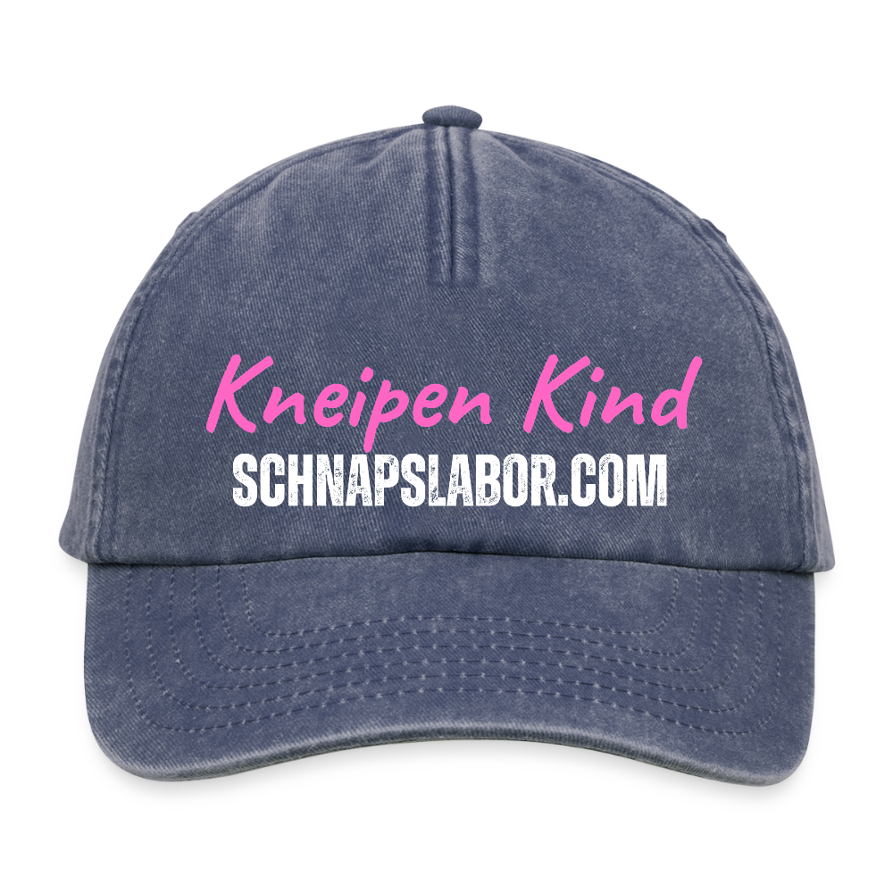 Kneipen Kind - Relaxed Vintage Cap - Vintage Denim