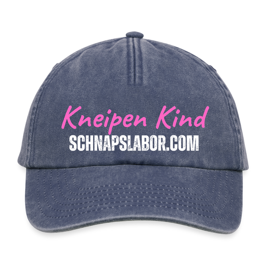 Kneipen Kind - Relaxed Vintage Cap - Vintage Denim