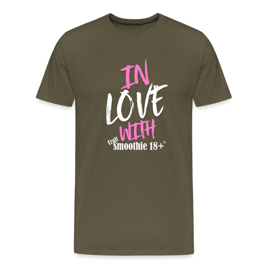 In Love - Männer Premium T-Shirt - Khaki