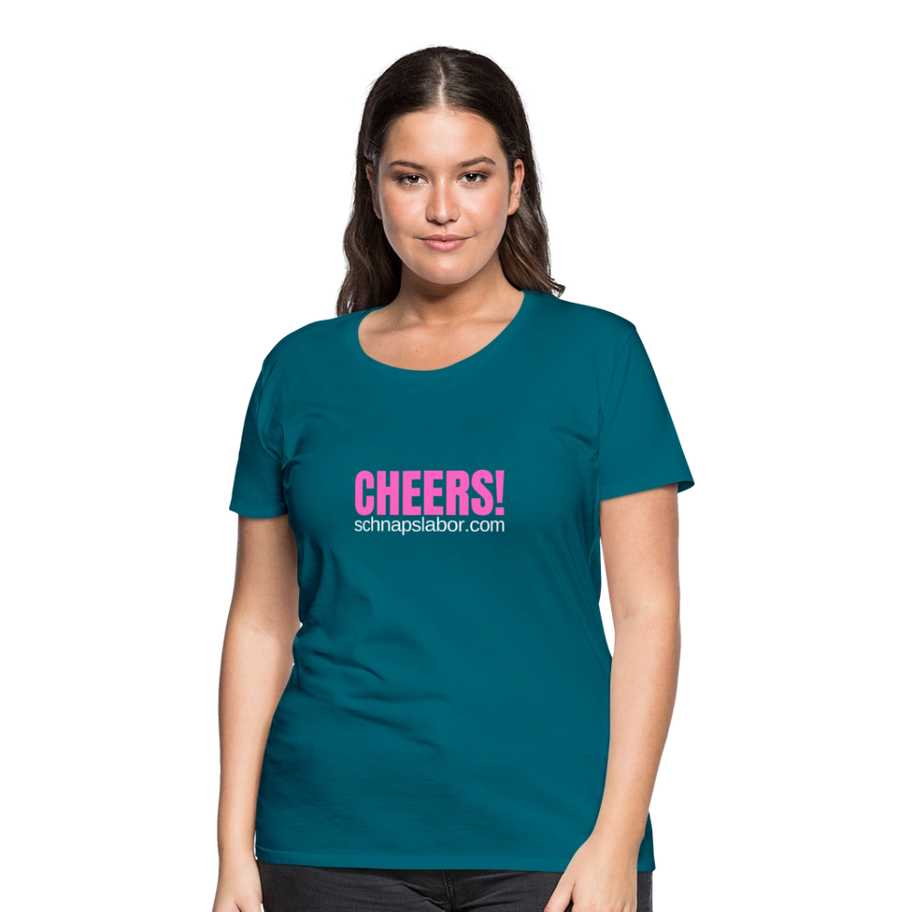 Cheers - Frauen Premium T-Shirt - Divablau