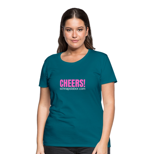 Cheers - Frauen Premium T-Shirt - Divablau