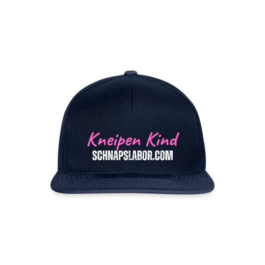 Kneipen Kind - Snapback Cap - Navy/Navy
