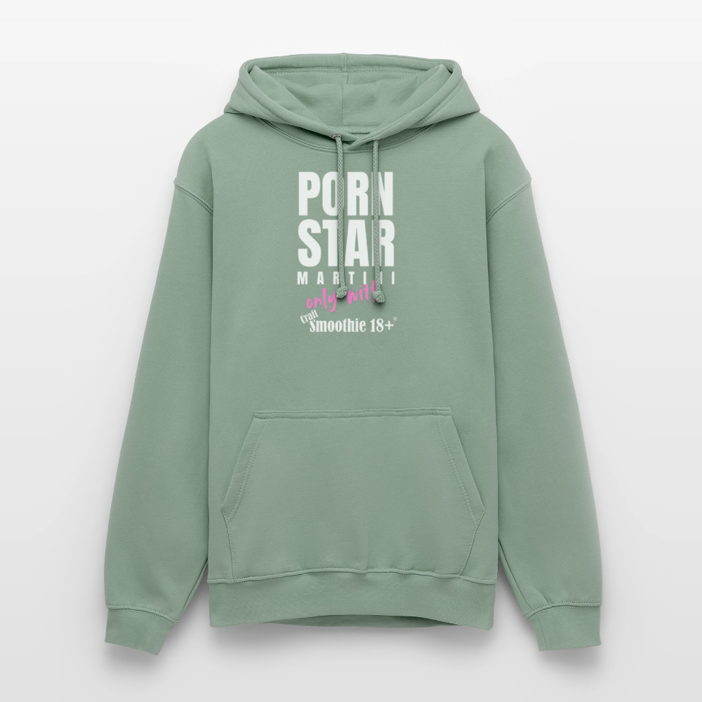 Pornstar Hoodie - "Unisex" - Graugrün