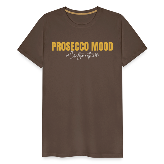 Prosecco Mood - Männer Premium T-Shirt - Edelbraun