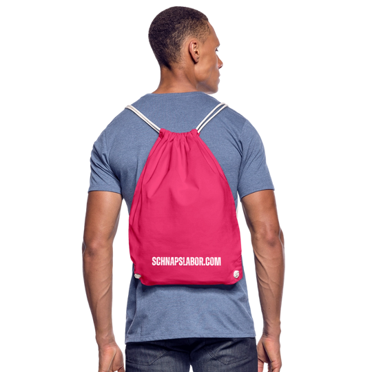 Schnapslabor - Turnbeutel - Fuchsia