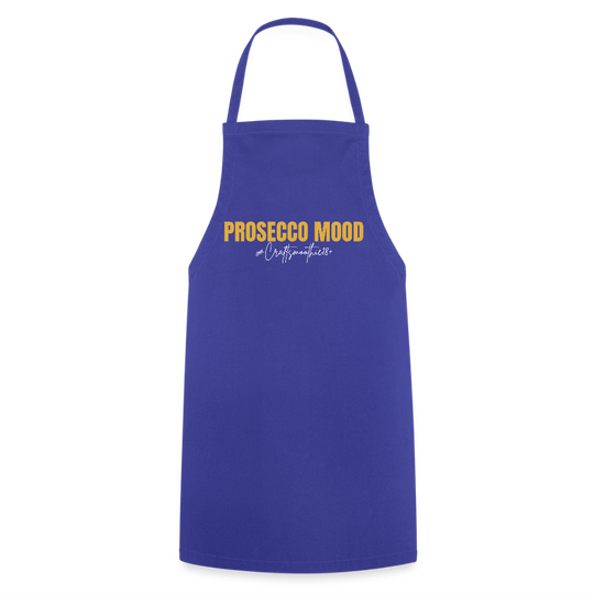 Prosecco Mood - Kochschürze - Royalblau