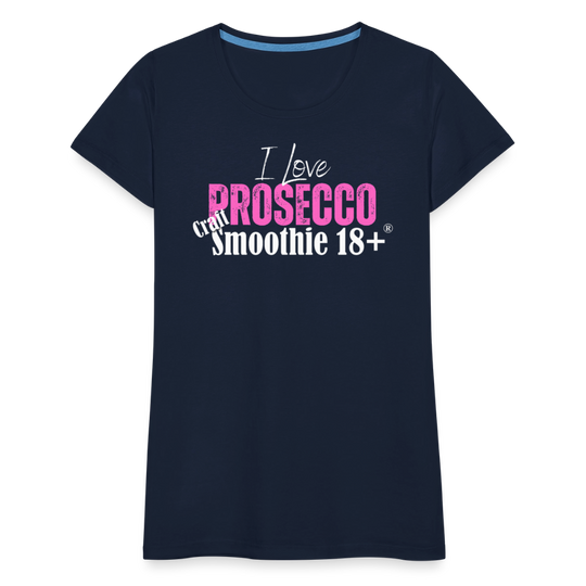 I love Prosecco - Frauen Premium T-Shirt - Navy
