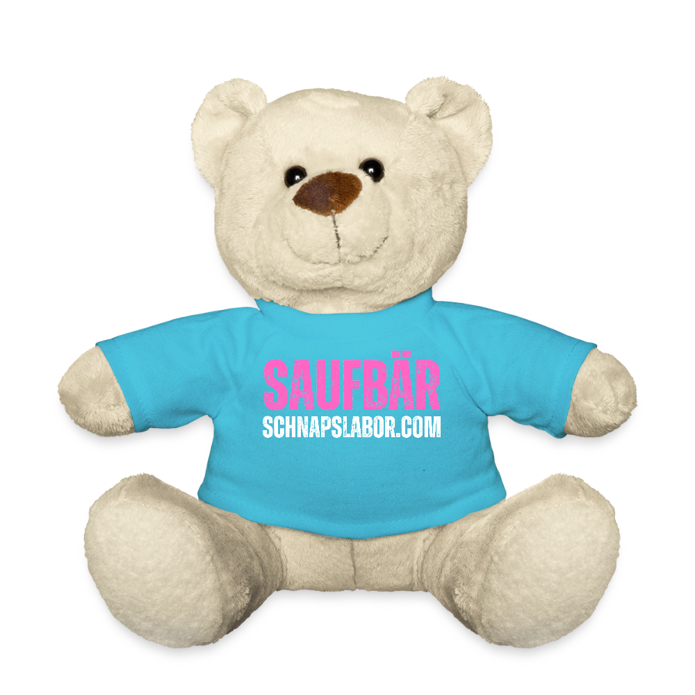 Saufbär - Teddy - Atollblau
