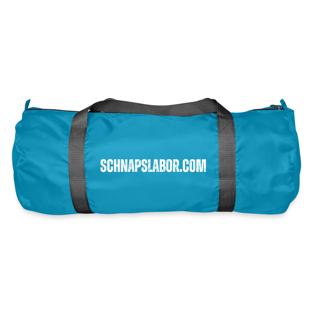 Schnapslabor - Sporttasche - Aquablau