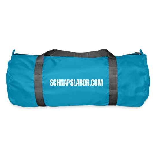 Schnapslabor - Sporttasche - Aquablau