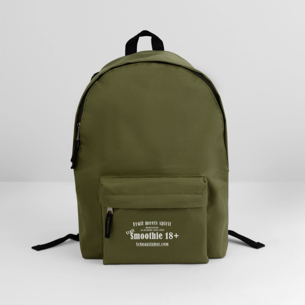 Schnapslabor - Rucksack - Olivgrün