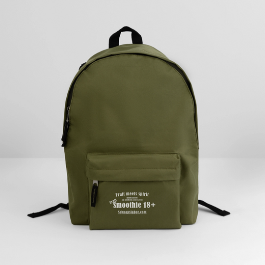 Schnapslabor - Rucksack - Olivgrün