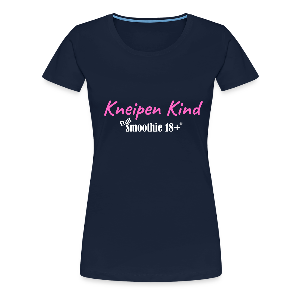 Kneipenkind - Frauen Premium T-Shirt - Navy
