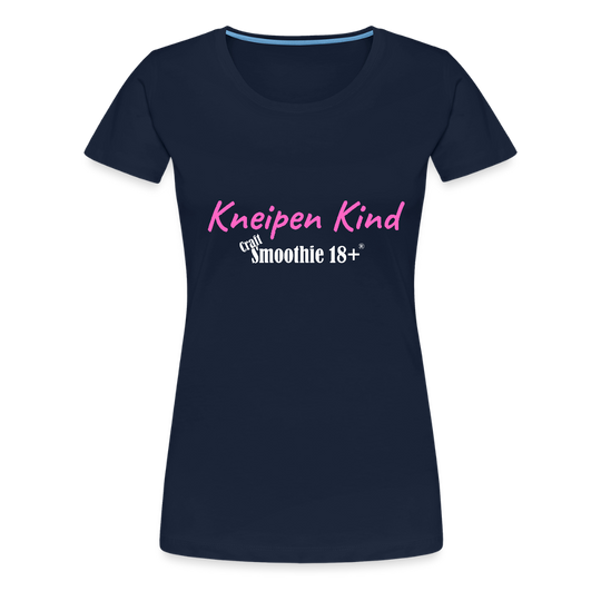 Kneipenkind - Frauen Premium T-Shirt - Navy