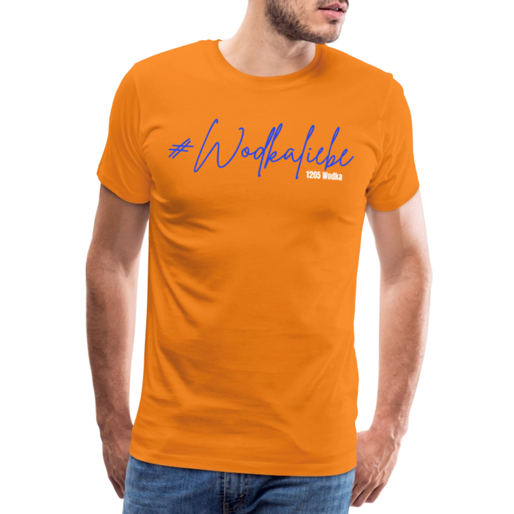 #Wodkaliebe 1205 - Männer Premium T-Shirt - Orange
