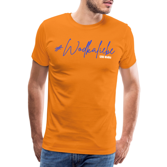 #Wodkaliebe 1205 - Männer Premium T-Shirt - Orange